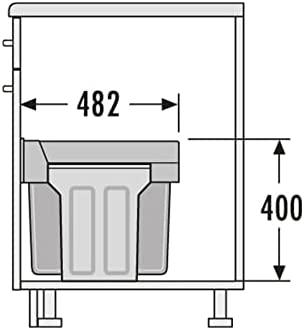 Produktbild Hailo 3666111 Abfallsammler (31 l)