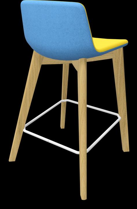Actual product image Narbutas Twist & Sit Bar Stool
