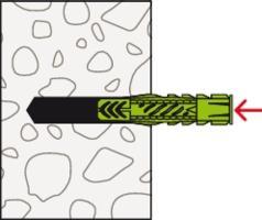 Produktbild Fischer Universald. UX Green 8x50 R S K (5) (5 Stk.)