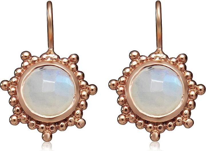 Produktbild Leyda Ohrhänger Stern (vergoldet 750 / 18 K Gold, Silber 925, Stein)