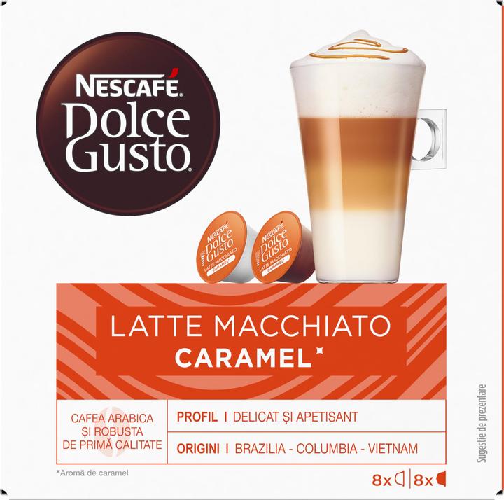 Produktbild Nescafé Dolce Gusto Latte Macchiato Caramel (16 x Port.)