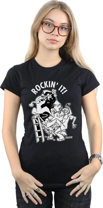 Image du produit Scooby Doo - T-shirt ROCKIN' IT CHRISTMAS - Femme (XL)