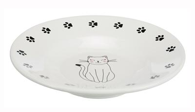 Actual product image Trixie Ceramic bowl for short nosed cats (0.13 l)