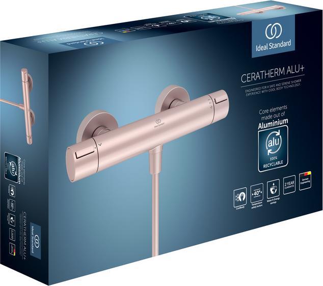 Produktbild Ideal Standard Brausethermostat Aufputz Alu+