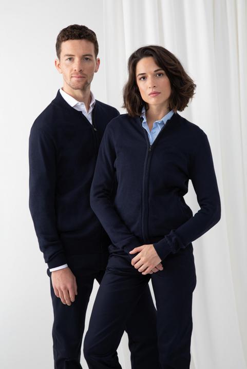 Produktbild Henbury Strickjacke mit Reissverschluss (M)