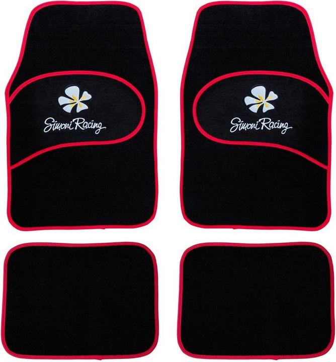 Image du produit Simoni Racing Tapis de voiture universel Daisy (1 jeu de 3 tapis de sol)
