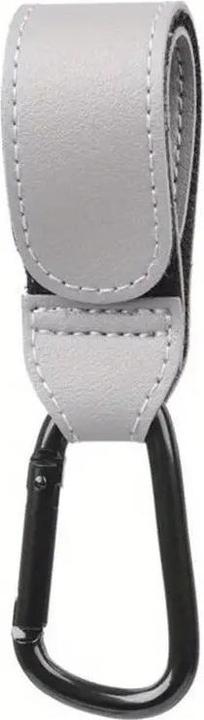 Image du produit Milkii Crochet de poussette Mousqueton, Gris