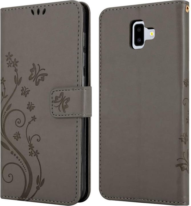 Produktbild Cadorabo Flower Book Cover (Samsung Galaxy J6+)