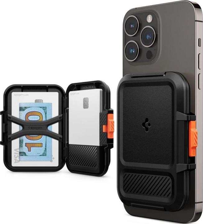 Produktbild Spigen iPhone Lock Fit Wallet with MagSafe - black