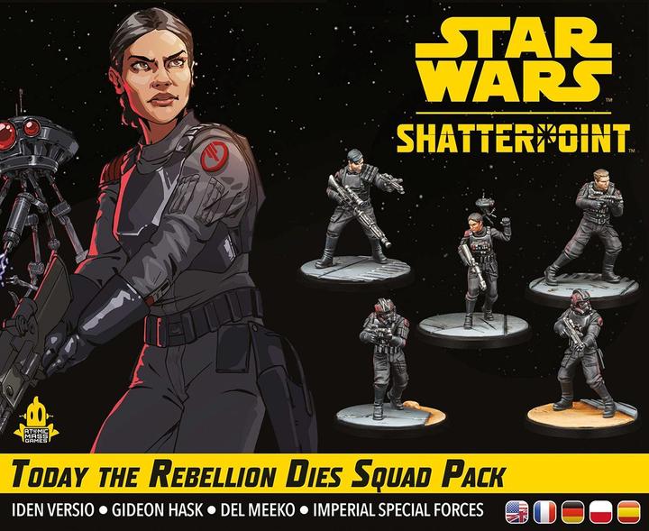 Immagine prodotto Atomic Mass Games AMGD1026 - Star Wars: Shatterpoint - Oggi la Ribellione Muore Squad Pack (Tedesco)