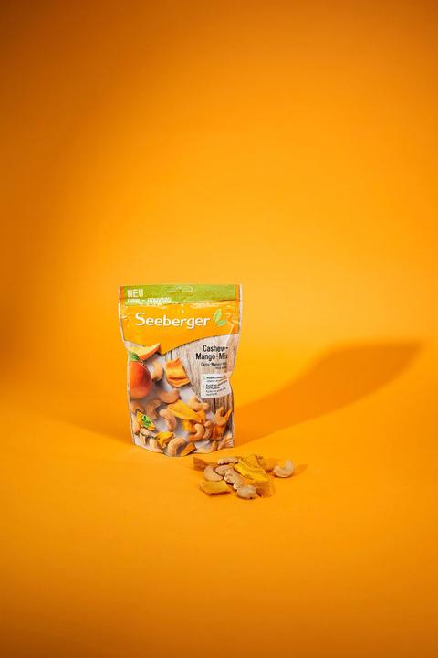 Immagine prodotto Seeberger Miscela di anacardi e mango 150 g (150 g)