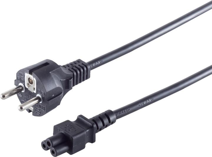 Produktbild Brother Kabel Strom 230V Schutzkontakt CEE7(St) / C5(Bu) - 1,8m (1.80 m)