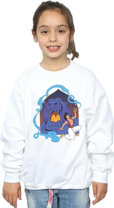 Actual product image Disney Girls Aladdin Cave Of Wonders Sweatshirt (140, 146)