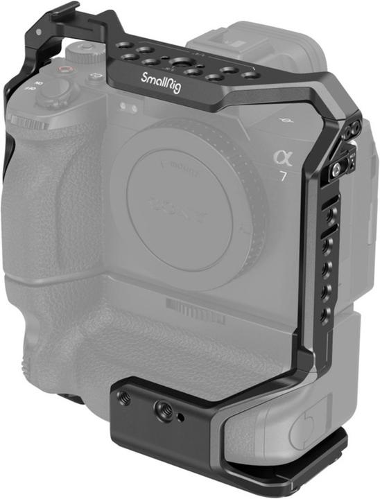 Immagine prodotto SmallRig 3594 Gabbia per Sony Alpha 7S III/Alpha 7 IV/Alpha 7R IV/Alpha 1 con Battery Grip VG C4EM (Gabbietta)