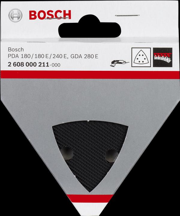 Produktbild Bosch Professional Zubehör Schleifplatte für Bosch-Dreieckschleifer, GDA 280 E PDA 180 PDA 180 E PDA 240 E