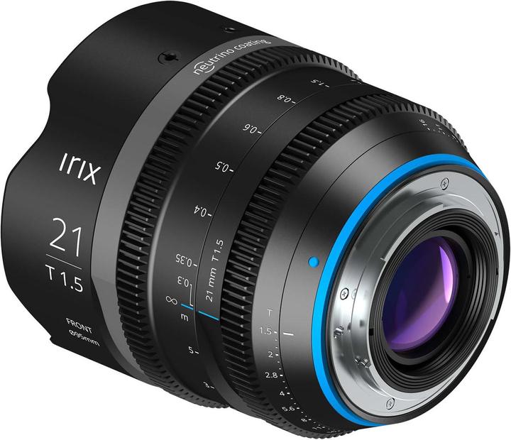 Image du produit Irix Objectif Cine 21mm T1.5 pour monture PL (métrique) (Monture L, Plein format)