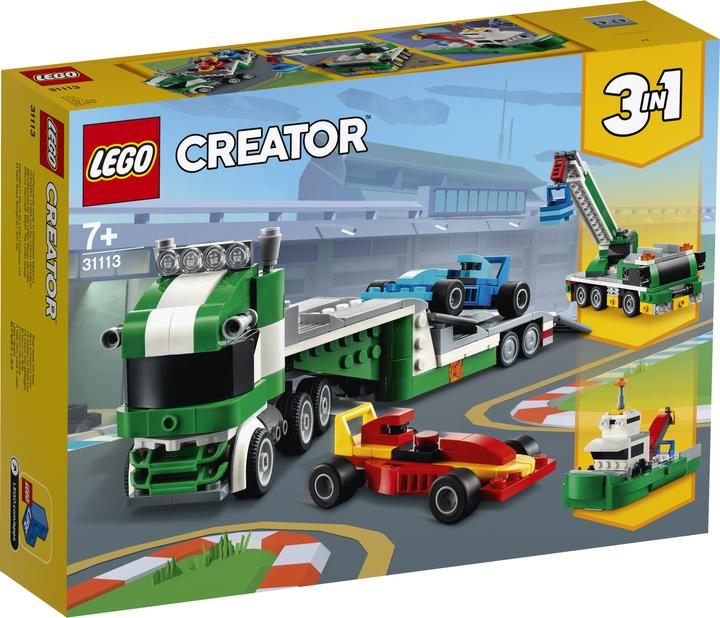 Image du produit LEGO Transporteur de voitures de course (31113, LEGO Creator 3-in-1)