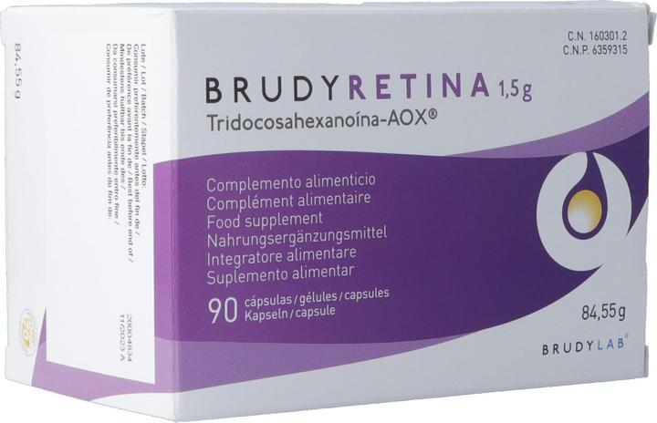Actual product image Brudyretina Capsule (90 Piece, Capsules, 76.50 g)