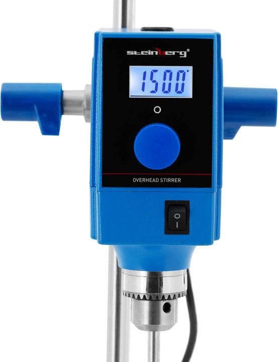 Actual product image Steinberg Laborrühre Stirrer Laborrührwerk Überkopfrührer 1500 U/min 150 L LCD-Display