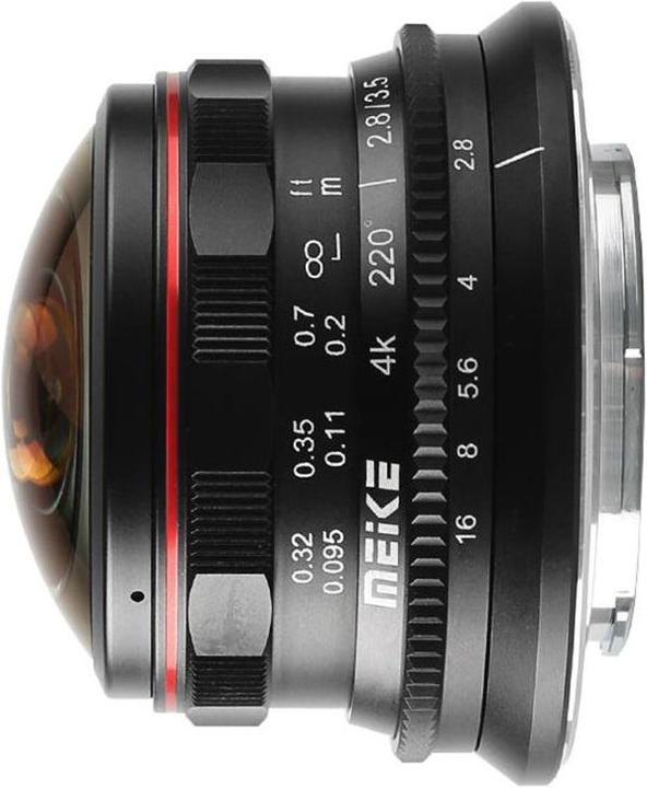 Produktbild Meike 3.5mm F2.8 Wide Angle Fisheye Lens fÃ¼r MFT mount
