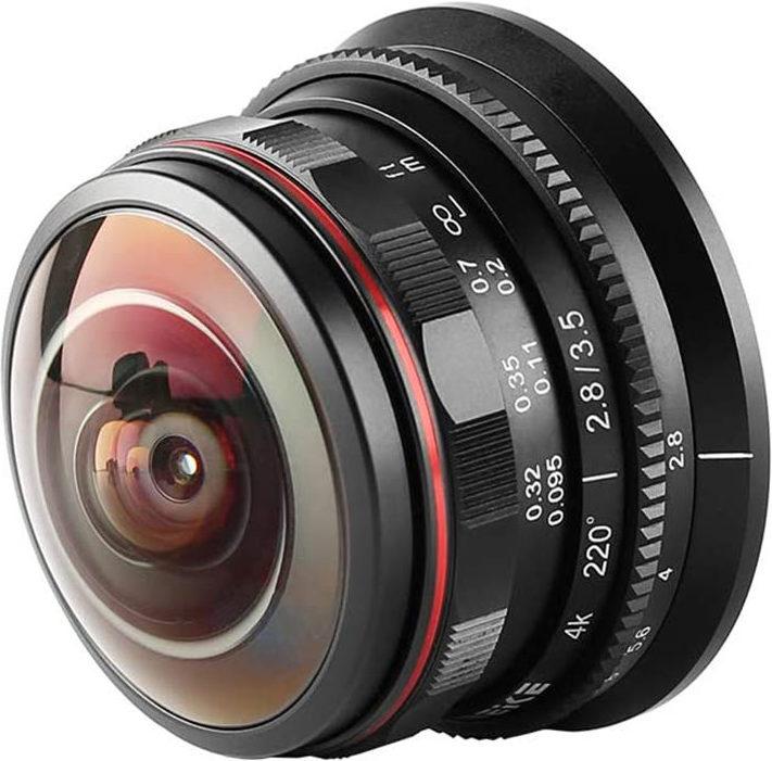 Produktbild Meike 3.5mm F2.8 Wide Angle Fisheye Lens fÃ¼r MFT mount