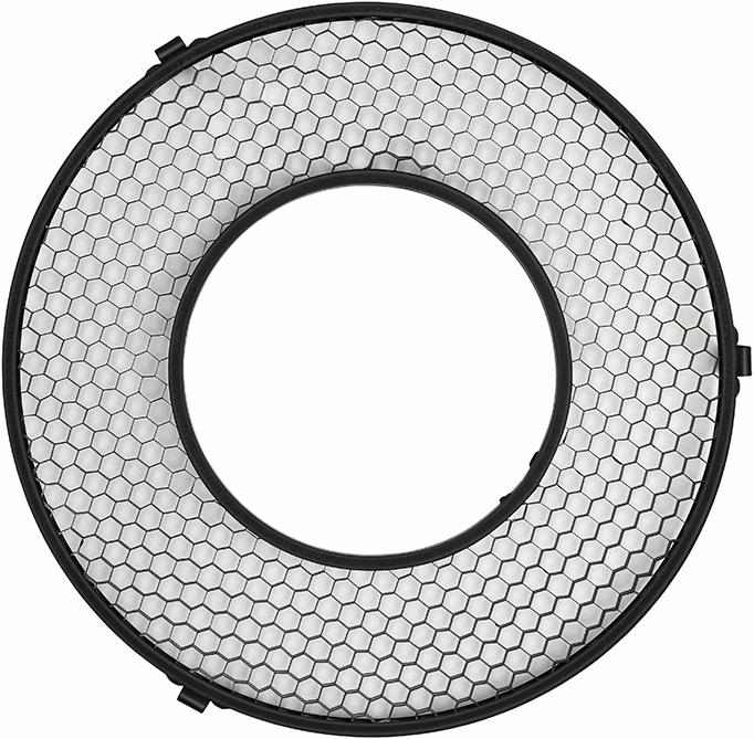 Immagine prodotto Godox Griglia per riflettore flash ad anello R1200 30 gradi 5mm