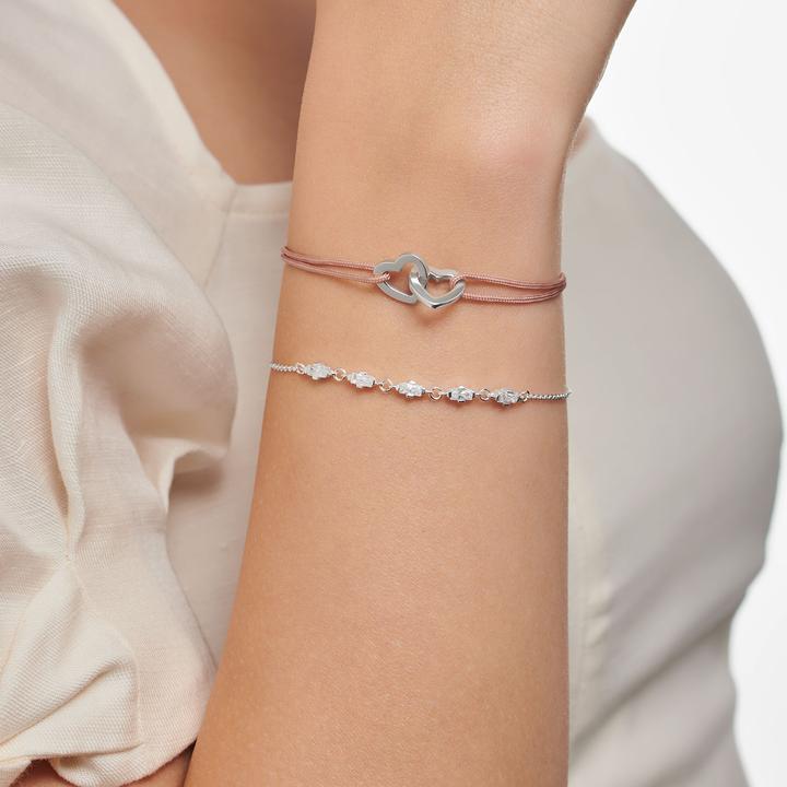 Image du produit Thomas Sabo Coeurs (20 cm, Argent 925, Perlon/nylon)