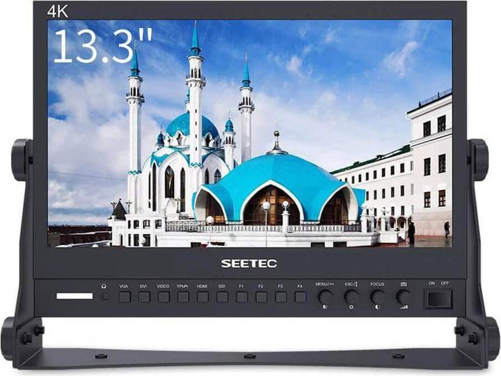 Produktbild Feelworld SEETEC 13.3" Aluminum Design IPS 1920x1080 Pro Broadcast LCD Monitor with 3G SDI HDMI AV (13.30")