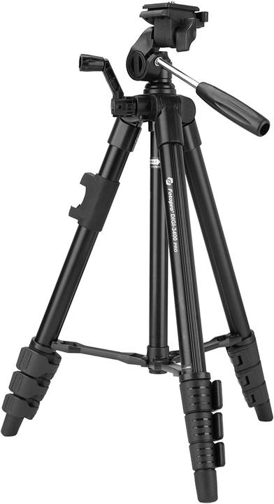 Actual product image Fotopro Digi 3400 Pro Tripod with GoPro and Phone Mount & Bluetooth Remote Control