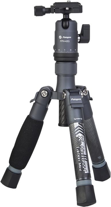 Actual product image Fotopro X Aircross 1 Mini Carbon Tripod grey (Plastic)