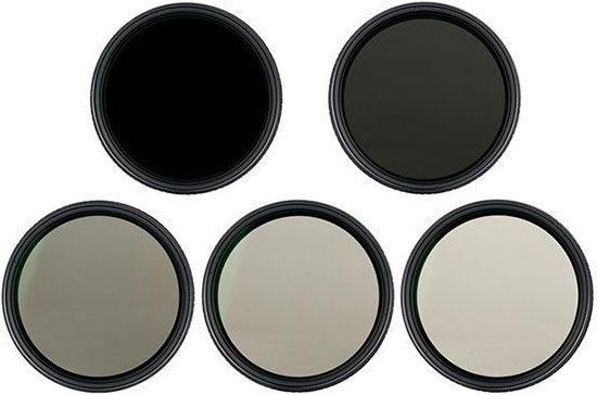 Image du produit JJC 43mm ND2 ND2000 Filtre à densité neutre variable (43 mm, Filtre gris neutre, 43 mm)