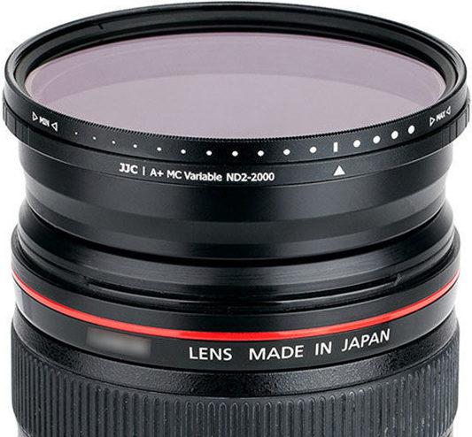 Image du produit JJC 43mm ND2 ND2000 Filtre à densité neutre variable (43 mm, Filtre gris neutre, 43 mm)