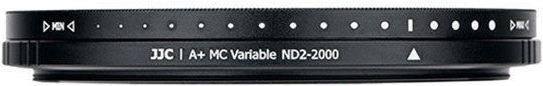 Actual product image JJC 40.5mm ND2 ND2000 Variable Neutral Density Filter (40.50 mm, Neutral density filter, 40.50 mm)