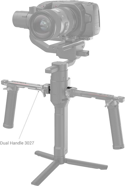 Actual product image SmallRig 3032 NATO Rail for DJI Ronin S / SC (Gimbal mount)