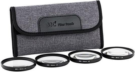 Actual product image JJC 58mm Close Up Macro Filter Kit (+2, +4, +8, +10) (Close-up lens)
