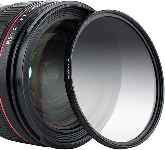 Actual product image JJC 62mm Gradual Neutral Density Filter (Neutral colour filter, 62 mm)