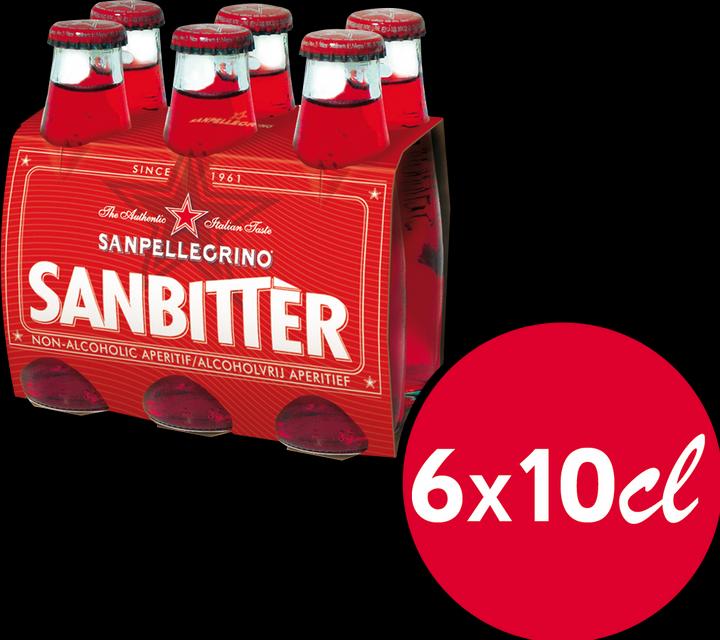 San Pellegrino Sanbittèr (6 x 10 cl)