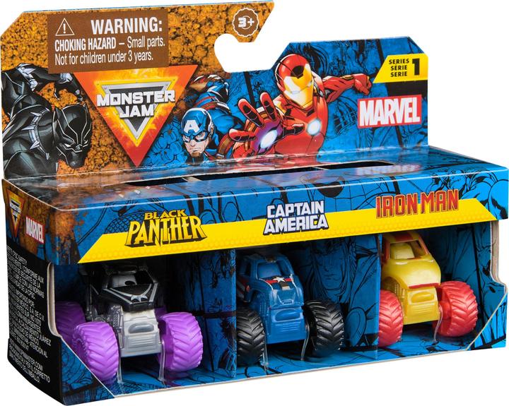 Actual product image Spin Master MNJ Monster Jam Mini 3-pack