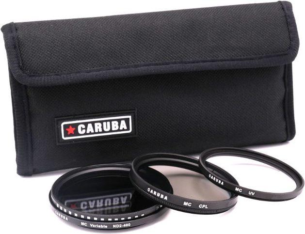 Caruba UV + CPL + Variablem ND2 400 Set 46mm (UV-Filter)
