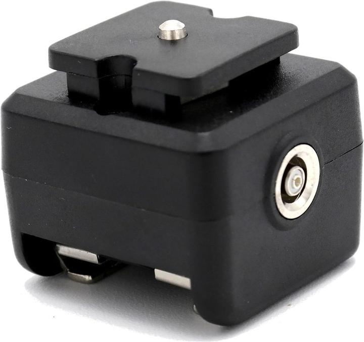 Caruba Blitzschuh Adapter (Mittelkontakt auf X Kontakt) (Blitzgerät Adapter)