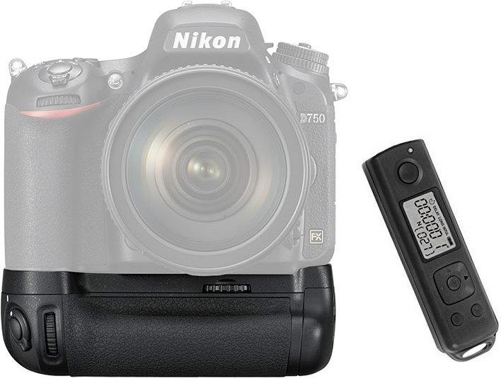 Produktbild Meike Battery Grip Nikon D750 with Remote (MB D16)