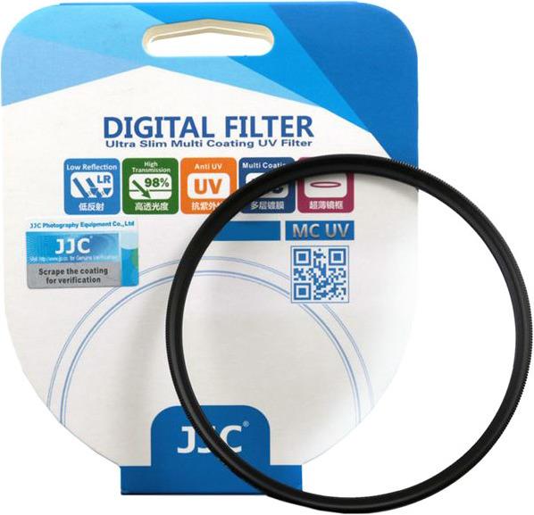 Actual product image JJC Ultra Slim MC UV Filter 37mm Zwart (UV filter)