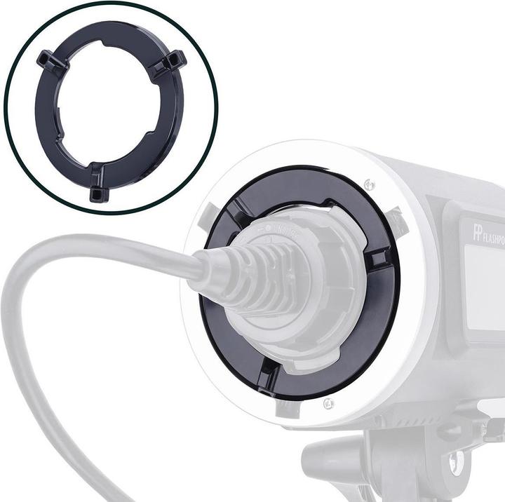 Actual product image Godox AD600 Lock Ring Bowens Bracket