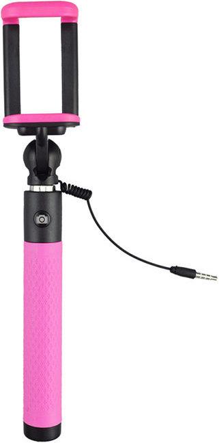 Caruba Selfie Stick Plug & Play Pink