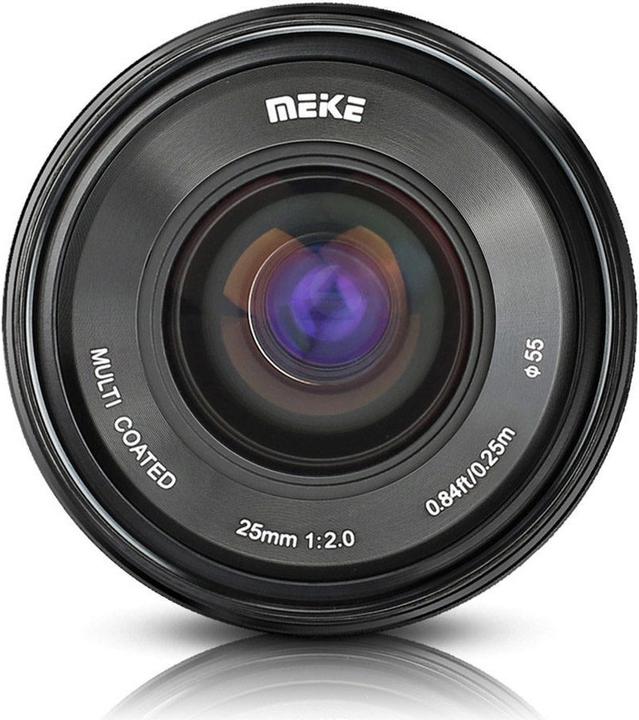 Actual product image Meike MK 25mm F2.0 Canon M mount (Canon EF-M)