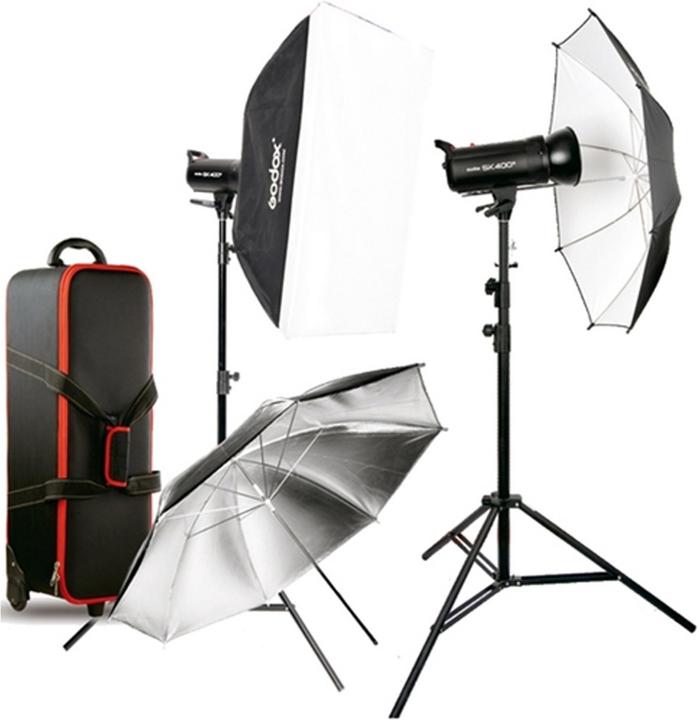 Produktbild Godox SKII400 Studio Flash Kit 400 E (400 W, Set)