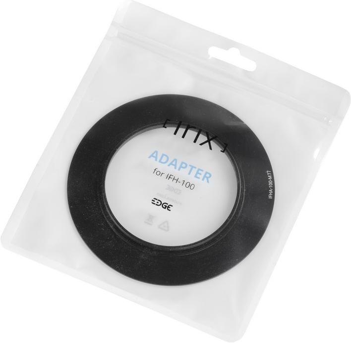 Actual product image Irix adapter Edge 100 52mm