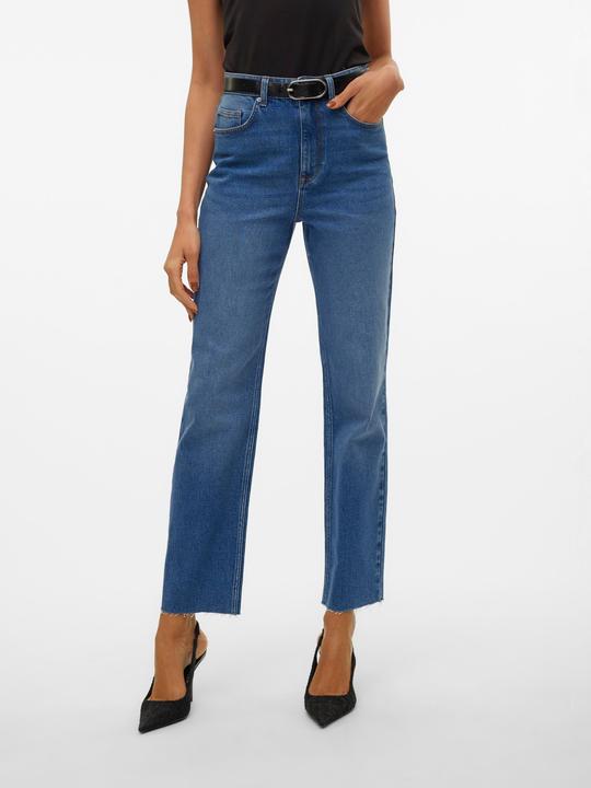 Produktbild Vero Moda VMCALIA Hohe Taille Gerade geschnitten Jeans Straight-Fit (W29/L32)