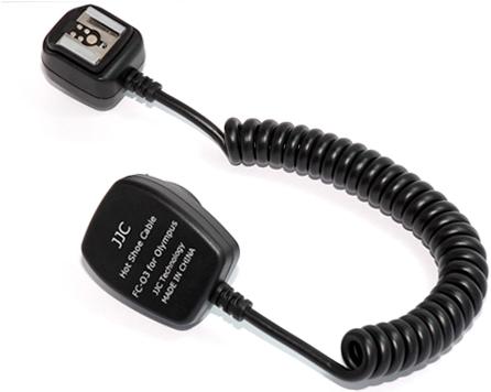 Produktbild JJC FC O3 (0.9M) Off Camera Shoe Cord (Olympus FL CB05) (Blitzgerät Ersatzteile)