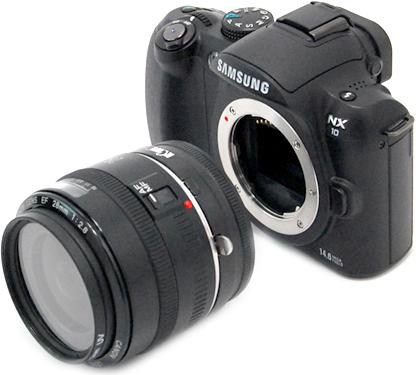 Actual product image Kiwi Photo Lens Mount Adapter (EOS NX)